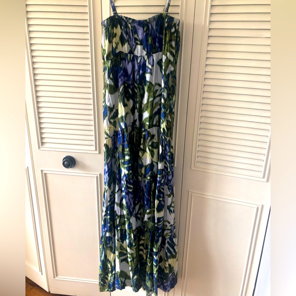 Long Multi-color Maxi Dress
